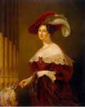 Hayter George Portrait of Countess Yelizaveta Vorontsova  - Hermitage